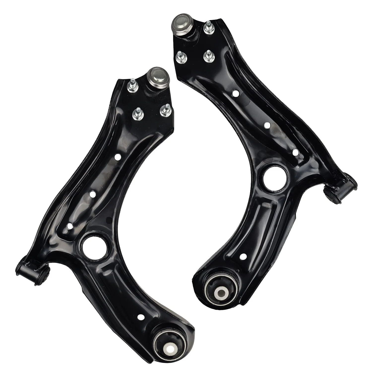 2X Front Lower Control Arm for Audi A1 Skoda Fabia Rapid Spaceback VW Polo 6R 6C - Image 2