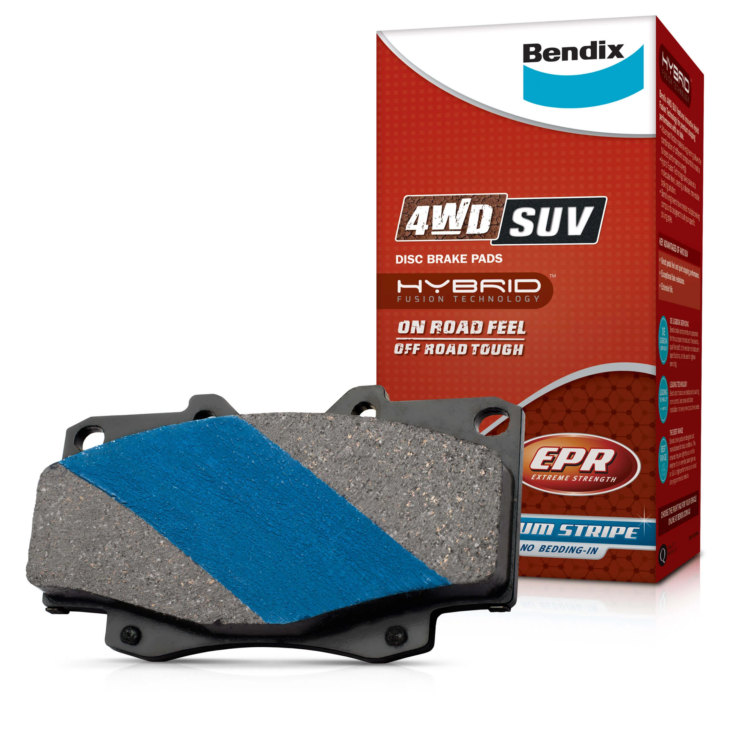 Front Bendix 4WD Brake Pad Set for Ford Ranger PX, Mazda BT-50 UP UR DB2074-HD - Image 2