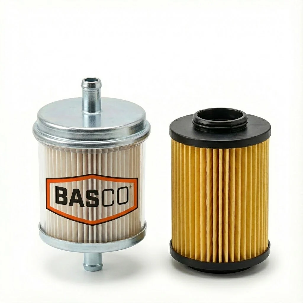 Basco Fuel Filter Interchangeable w/ FC-1816 Z1000 WCF349 16403-EB75B for Nissan - Image 2