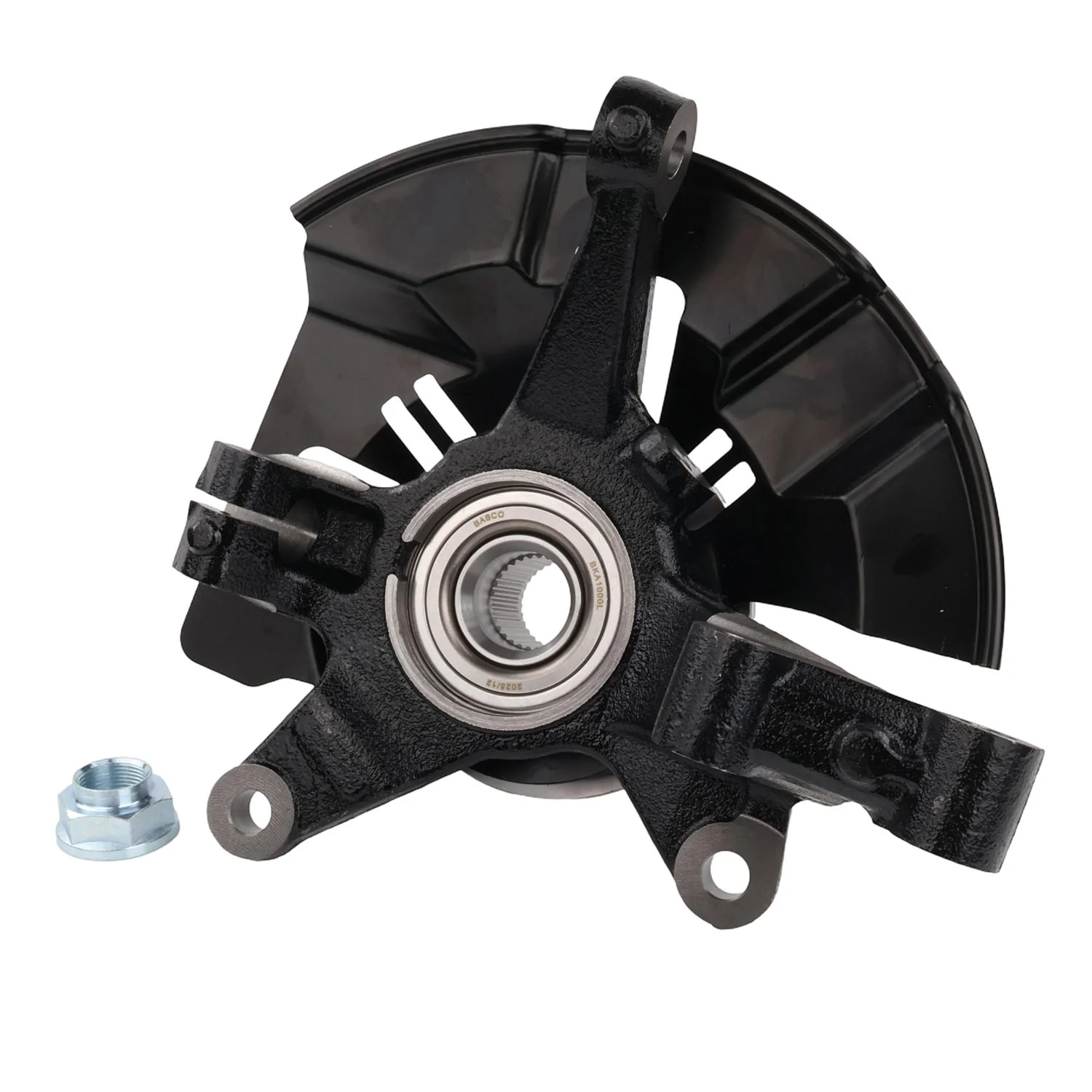 Left Front Wheel Bearing, Hub + Knuckle for Mazda CX-7 ER, Mazda CX-9 TB - Image 3