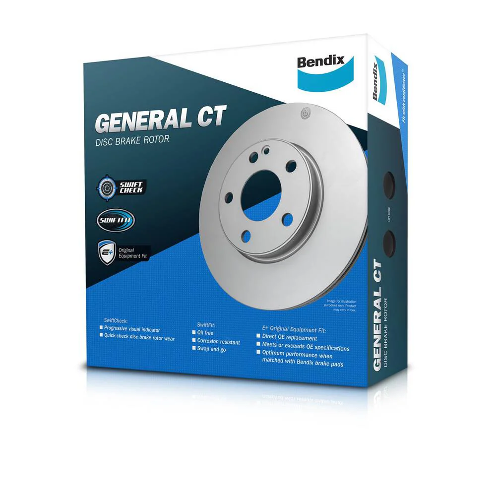 Bendix Rear Brake Rotor for Hyundai Tucson TL, TLE, Kia Sportage QL