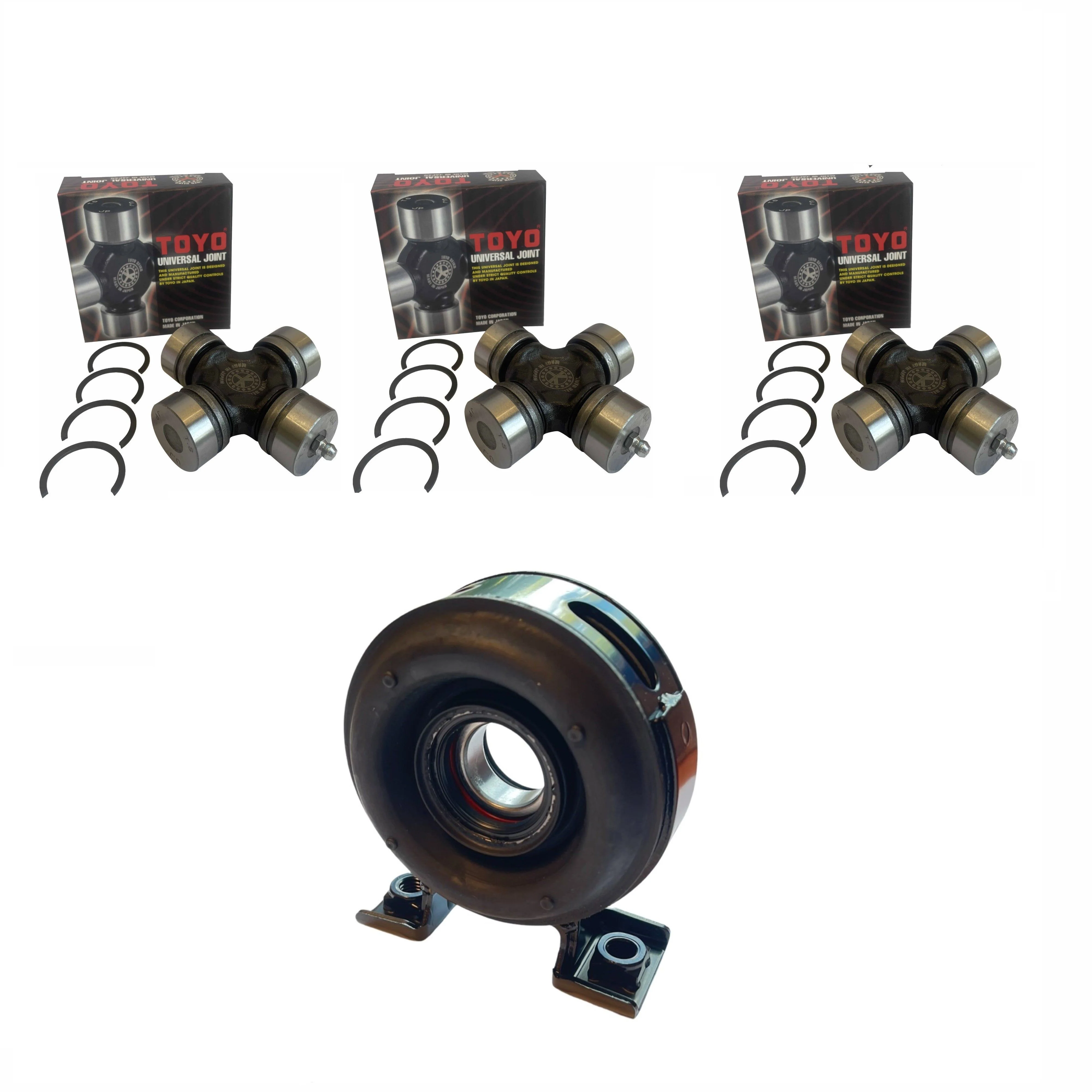 Centre Bearing + 3 Uni Joints for Holden Colorado RC Isuzu D-Max TFS 4WD 53mm