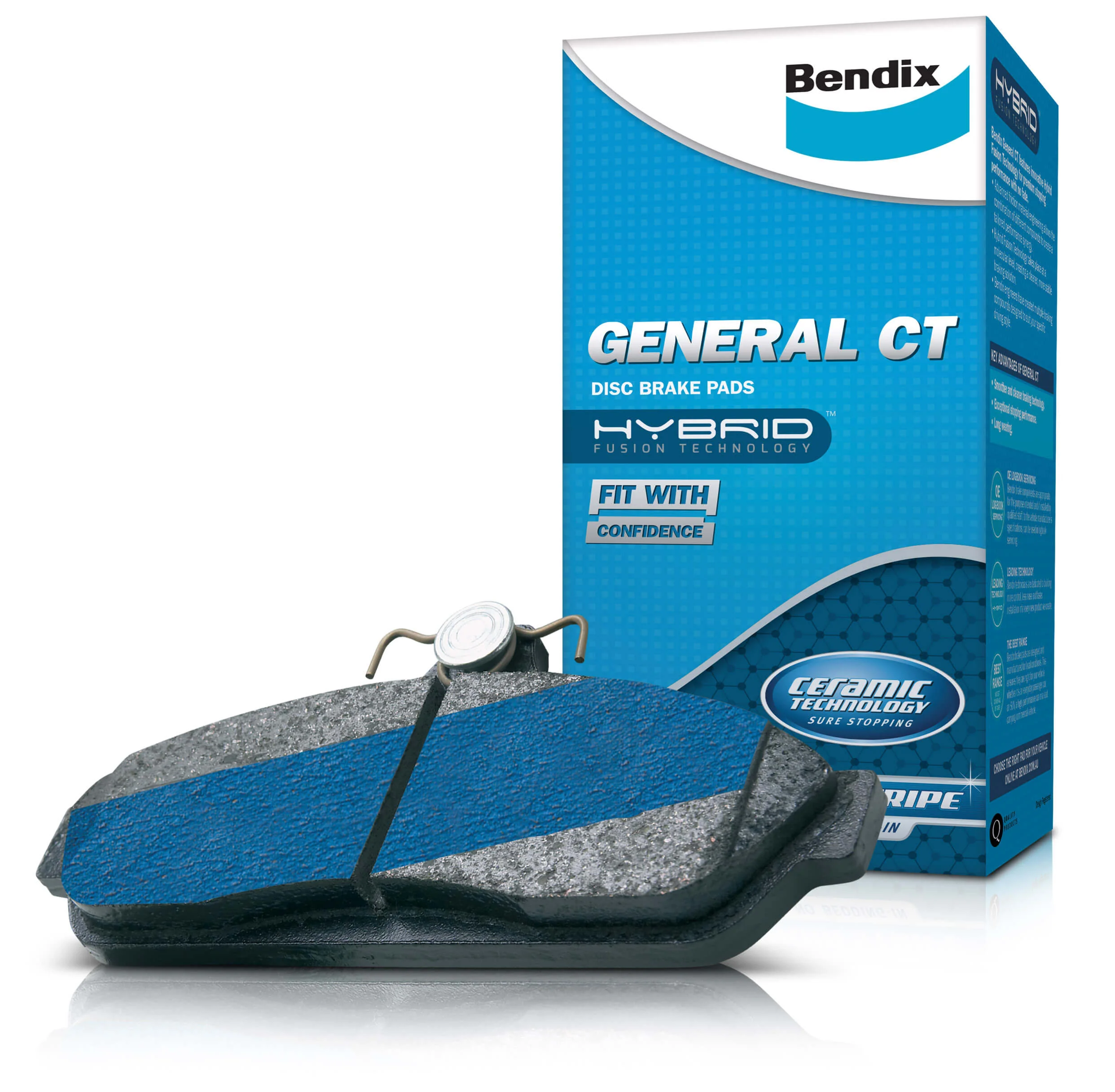 Front Bendix GCT Brake Pads for Kia Cerato YD, Pro Ceed JD DB2348-GCT