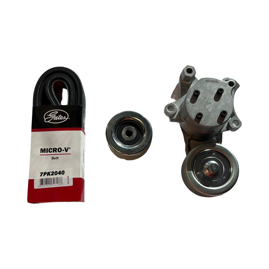 Engine Drive Belt, Tensioner & Pulley For Toyota Prado HiAce Granvia 2.8L 1GDFTV - Image 2