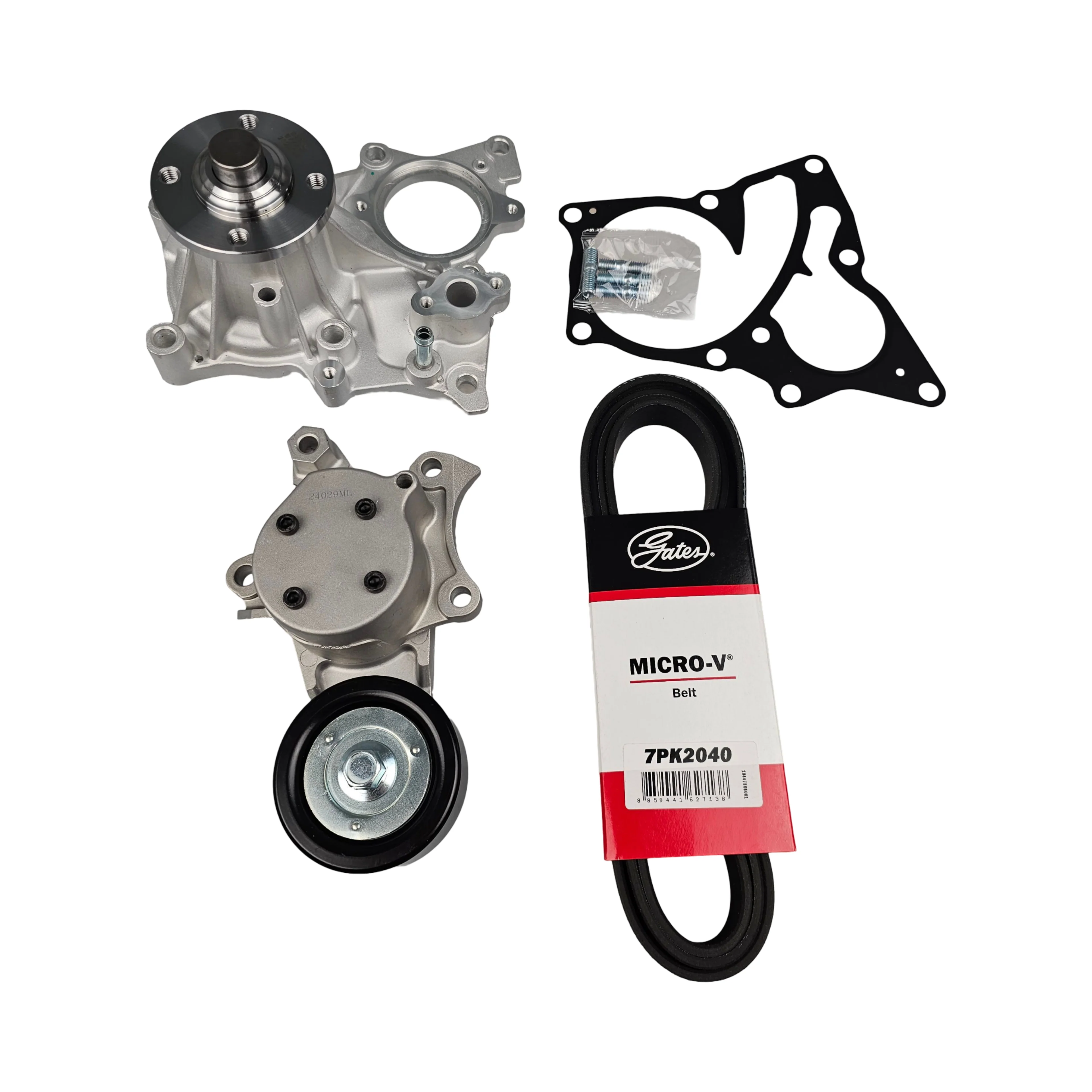 Eng Drive Belt WP & Tensioner For Toyota HiAce GDH300 GDH320 GDH322 2.8L 1GDFTV