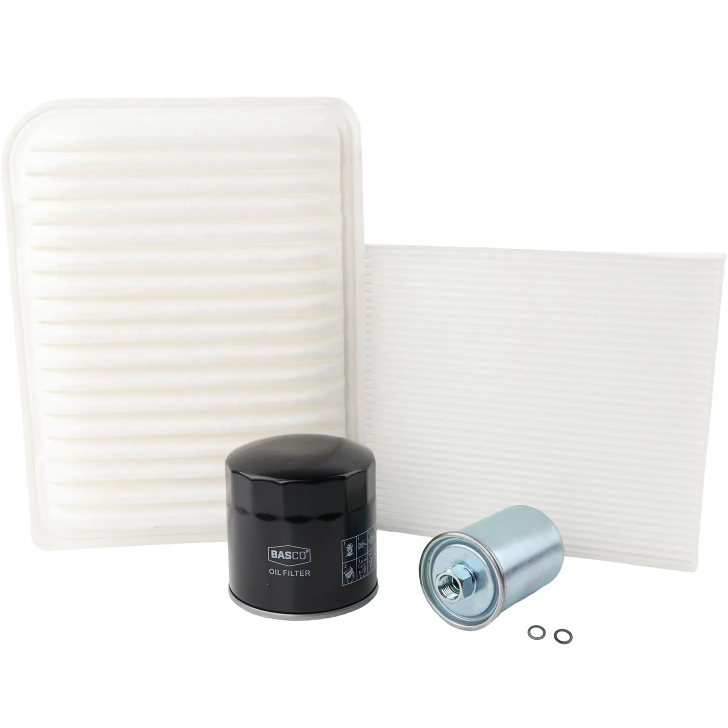 Oil Air Fuel Cabin Filter kit for Ford Falcon BF 4.0L Petrol BARRA190 2005~2011