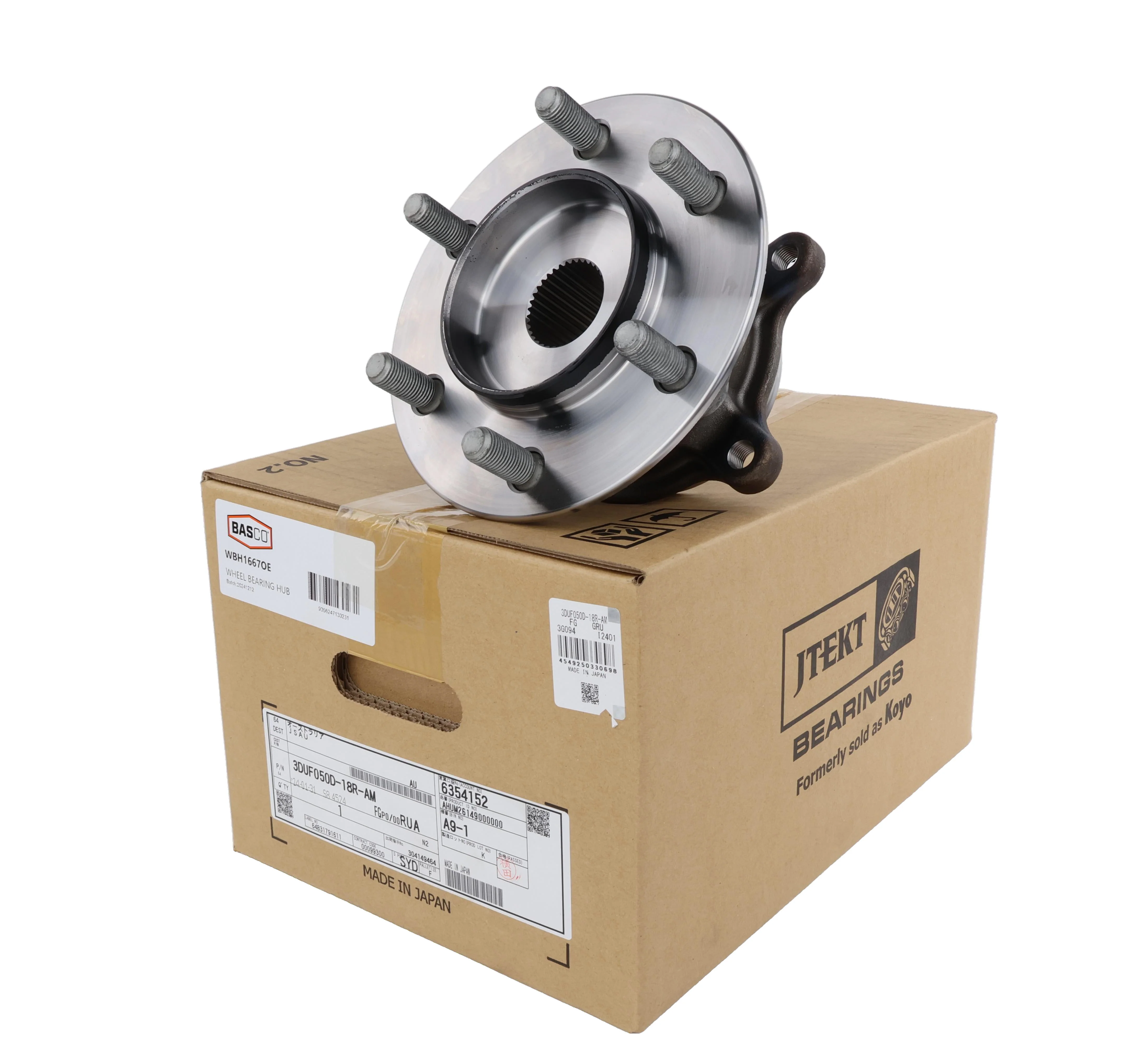 Genuine KOYO Front Wheel Bearing Hub for Lexus LX500 FJA310, Toyota Landcruiser FJA300 3.3L 4WD 2021 On