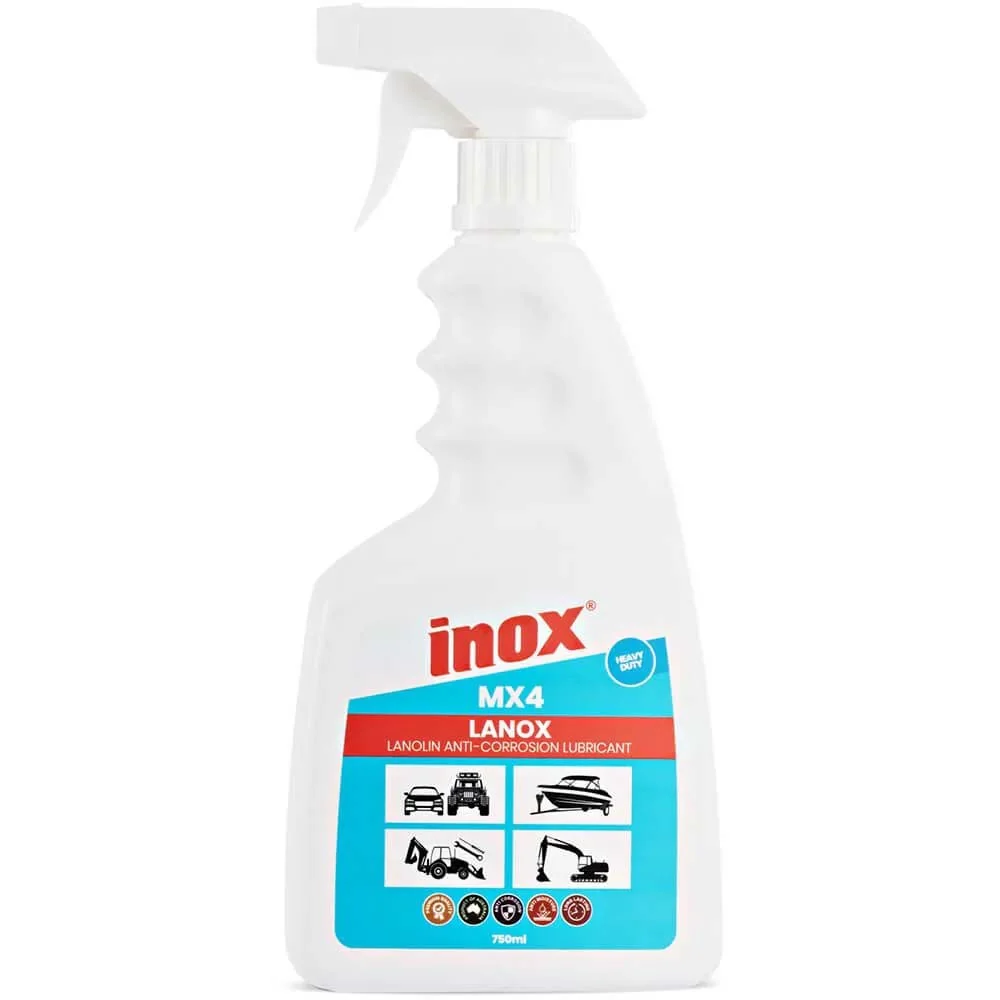 Inox Lanox MX4 Lanolin Lubricant Spray 750ml