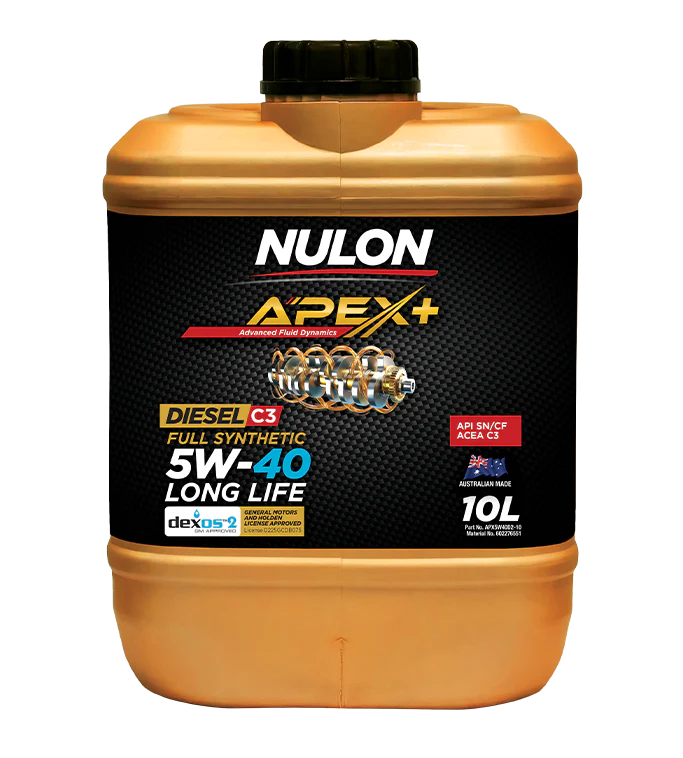 Nulon Apex+ 5W-40 Long Life 10 Litres - APX5W40D2-10