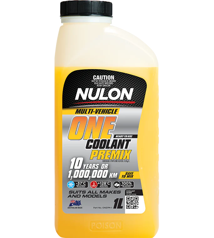 Nulon Multi-Vehicle ONE Coolant Premix 1 Litre - ONEPM-1