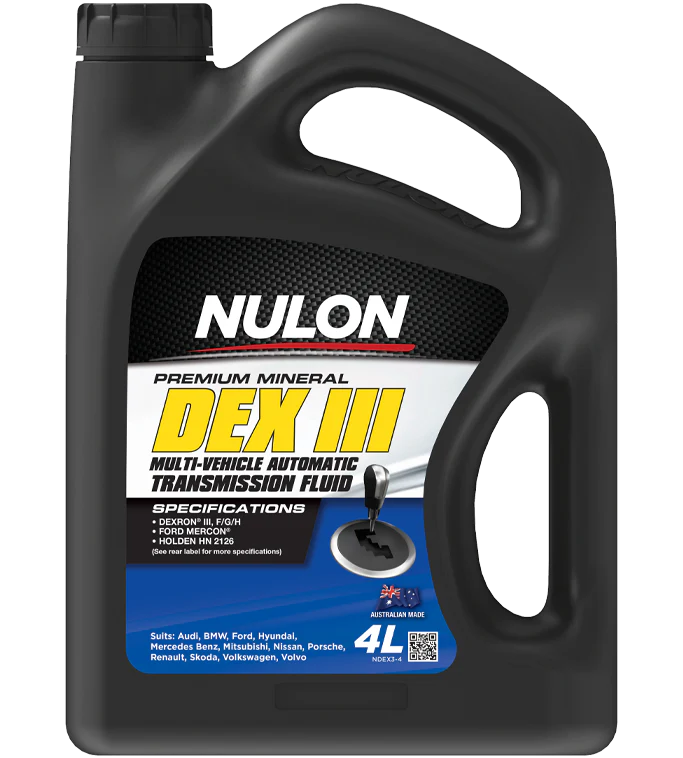 Nulon Premium Mineral Automatic Transmission Fluid 4 Litres - NDEX3-4