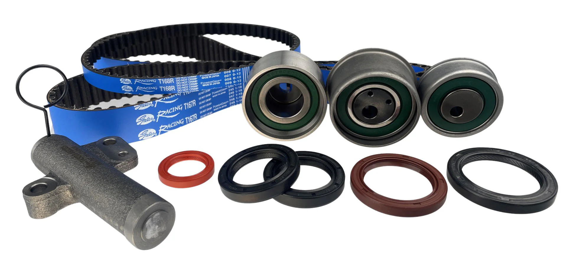 Racing Timing Belt Kit+HAT For Mitsubishi Lancer Evo II III IV V VI VII 4G63T DO