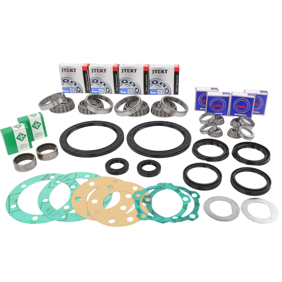 Swivel Hub Kit + Wheel Bearings for Land Rover Defender 90 110 130